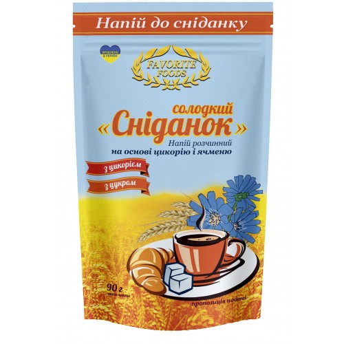 Цикорій з ячменем і цукром